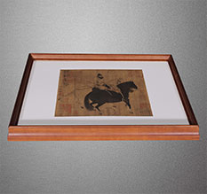 澄海书画装裱配框服务案例